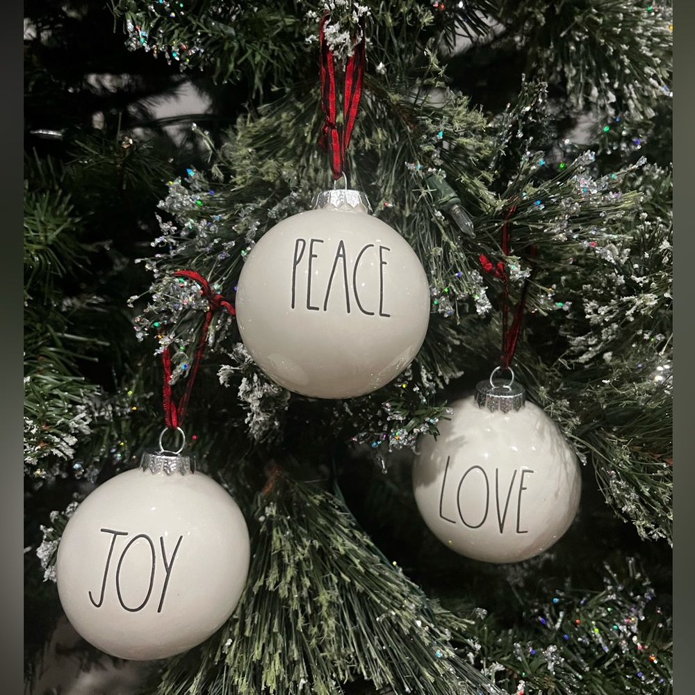 Rae Dunn Christmas Ornaments